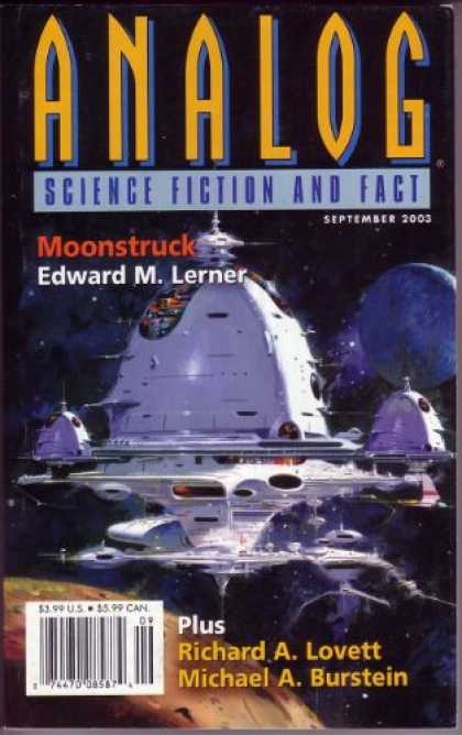 Astounding Stories 882 - Moon - Planets - Outer Space - September 2002 - Craters
