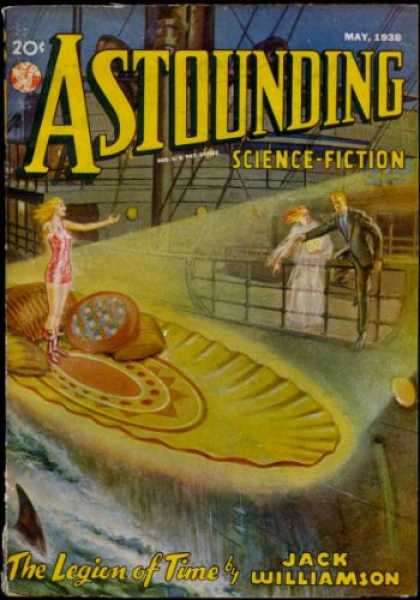 Astounding Stories 90 - The Legion Of Time - May 1930 - Jack Williamson - Steam Liner - Ghost