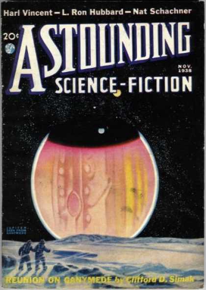 Astounding Stories 96 - Astounding Science Fiction - Science Fiction - Harl Vincent - L Ron Hubbard - Nat Schachner