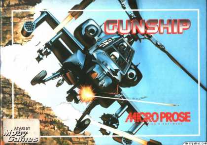 Atari ST Games - Gunship