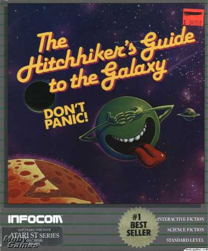 Atari ST Games - The Hitchhiker's Guide to the Galaxy
