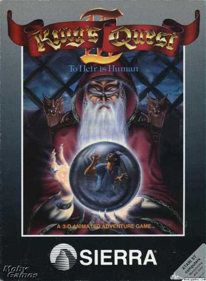 Atari ST Games - King's Quest III: To Heir is Human