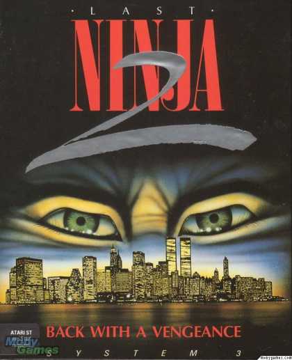 Atari ST Games - Last Ninja 2: Back with a Vengeance