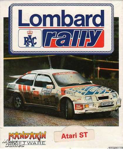Atari ST Games - Lombard RAC Rally