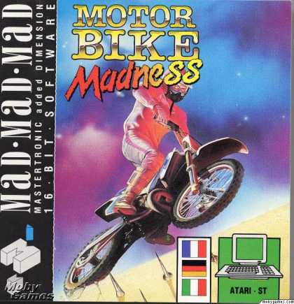 Atari ST Games - Motorbike Madness