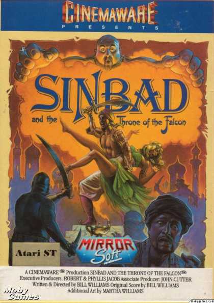 Atari ST Games - Sinbad and the Throne of the Falcon