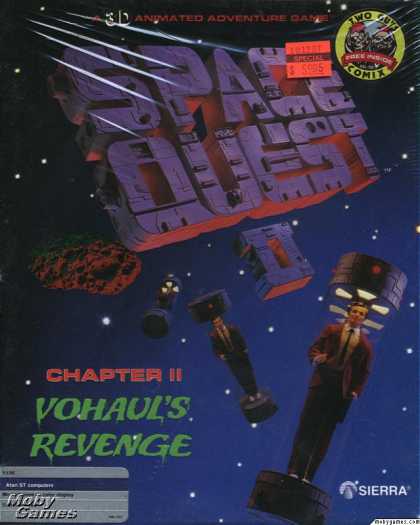 Atari ST Games - Space Quest II: Chapter II - Vohaul's Revenge