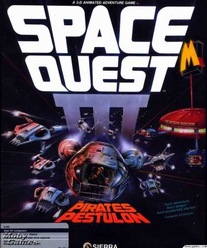 Atari ST Games - Space Quest III: The Pirates of Pestulon