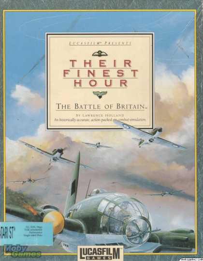 Atari ST Games - Their Finest Hour: The Battle of Britain