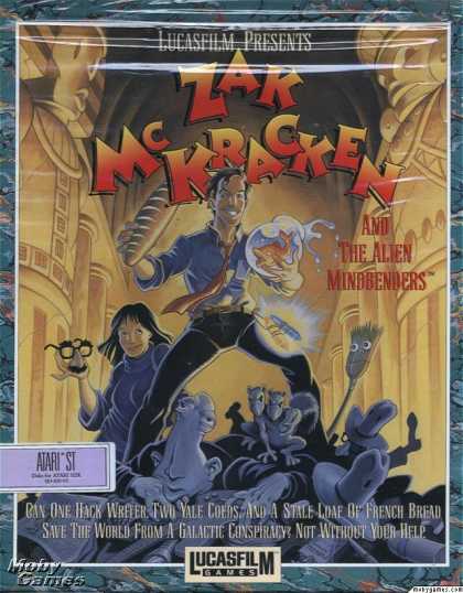 Atari ST Games - Zak McKracken and the Alien Mindbenders