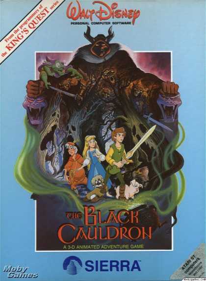 Atari ST Games - The Black Cauldron