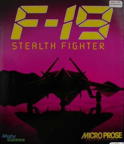 Atari ST Games - F-19 Stealth Fighter
