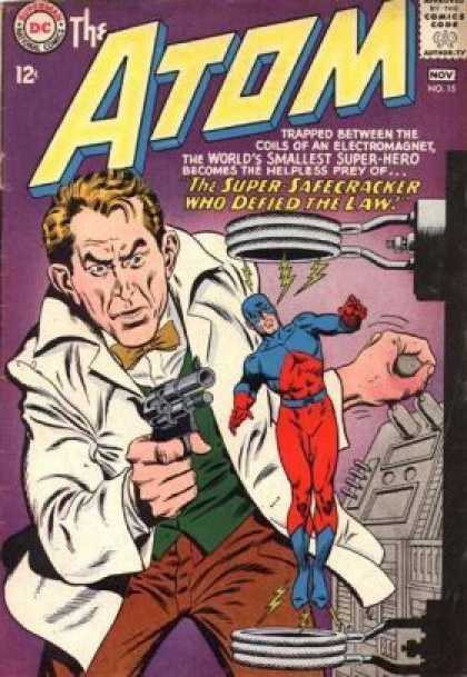 Atom 15 - Comics Code Authority - Dc - 12 Cents - November - Gun - Murphy Anderson