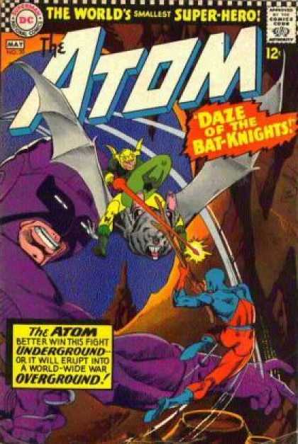 Atom 30 - Dc - Superman - National Comics - Approved By The Comics Code Authority - Daze Of The Bat-knights