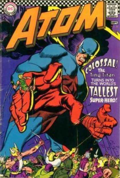 Atom 32 - Dc Comics - Tiny Titan - Colossal - Worlds - Largest Superhero