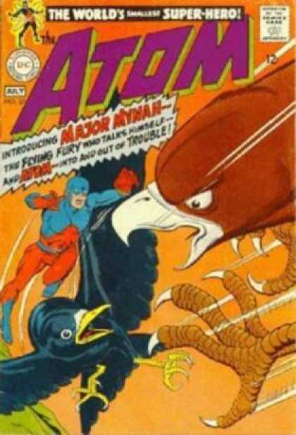 Atom 37 - Super-hero - Major Mynah - Raven - Hawk - Claws