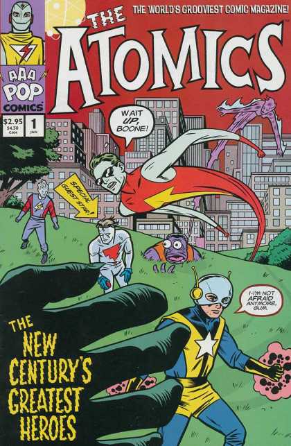 Atomics 1 - Hero - Villian - Masked Identity - Costume - Strech-man - Mike Allred