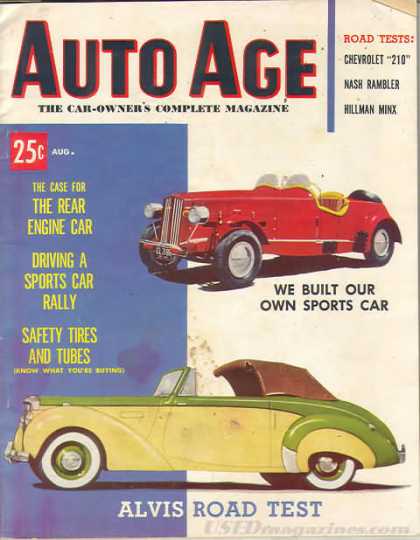 Auto Age - August 1953