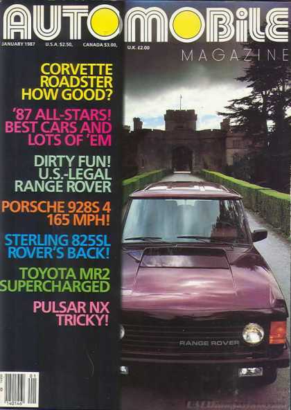 Automobile - January 1987