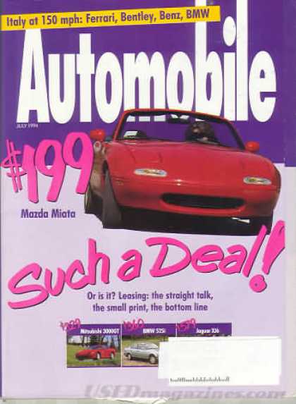 Automobile - July 1994