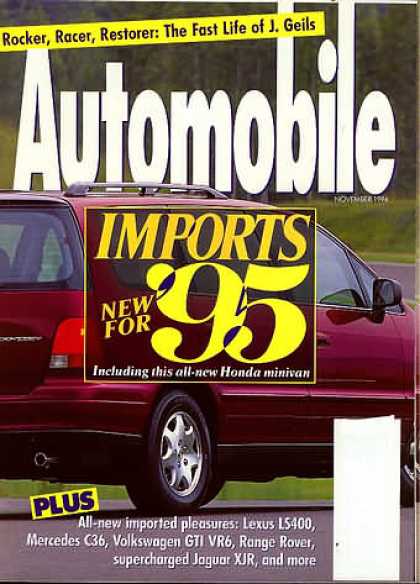 Automobile - November 1994
