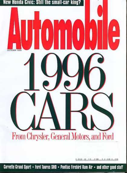 Automobile - October 1995