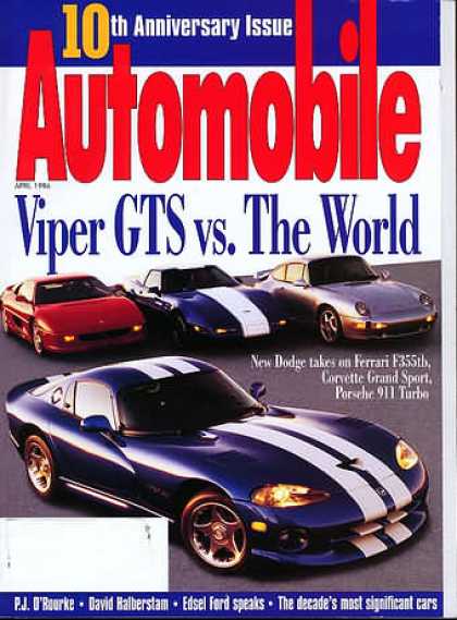 Automobile - April 1996