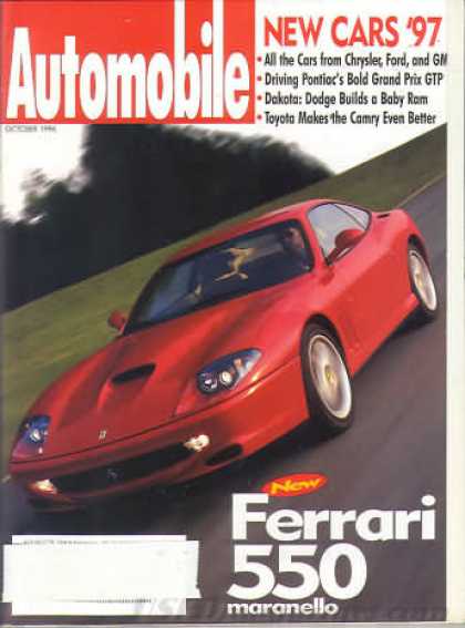 Automobile - October 1996