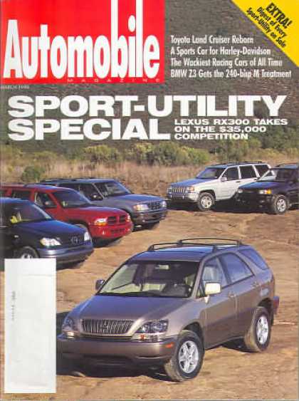 Automobile - March 1998