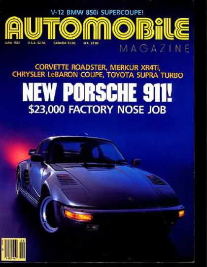 Automobile - June 1987