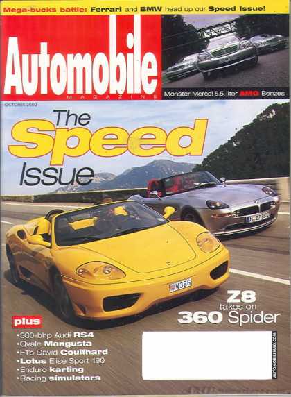 Automobile - October 2000