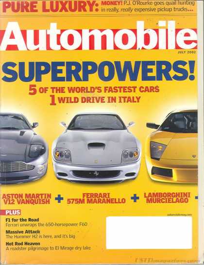 Automobile - July 2002
