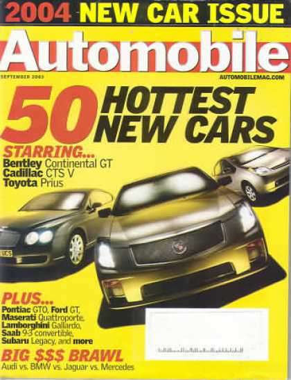 Automobile - September 2003