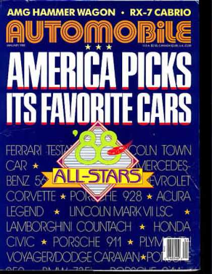 Automobile - January 1988