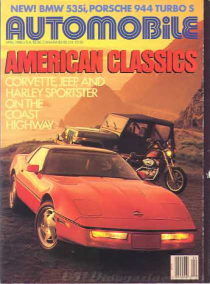 Automobile - April 1988