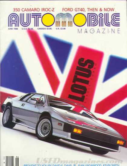 Automobile - June 1986