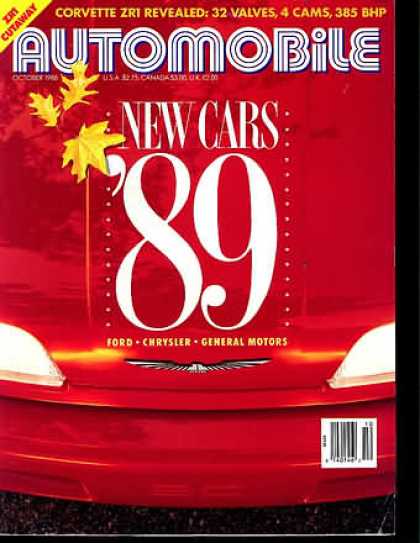 Automobile - October 1988