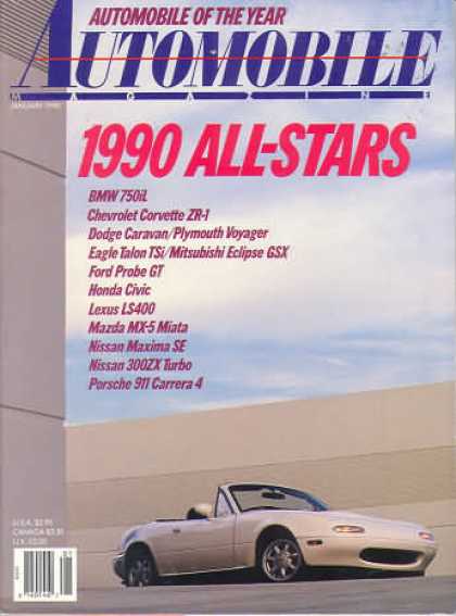 Automobile - January 1990