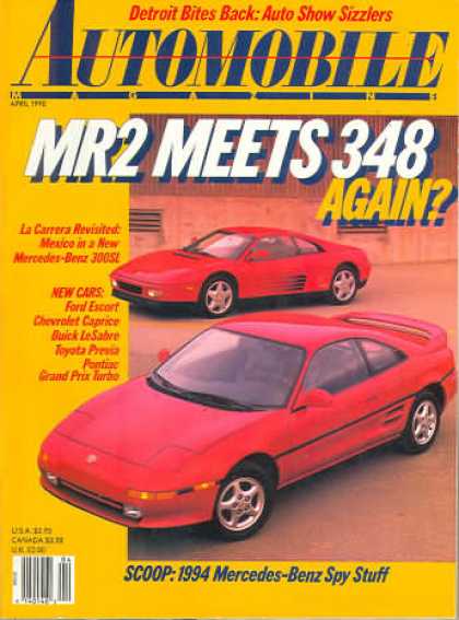 Automobile - April 1990