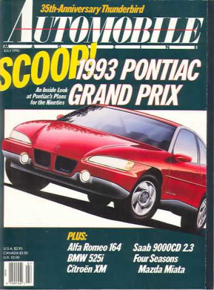 Automobile - July 1990