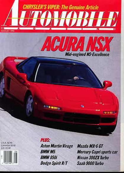 Automobile - August 1990