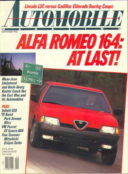 Automobile - September 1990
