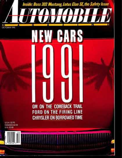 Automobile - October 1990