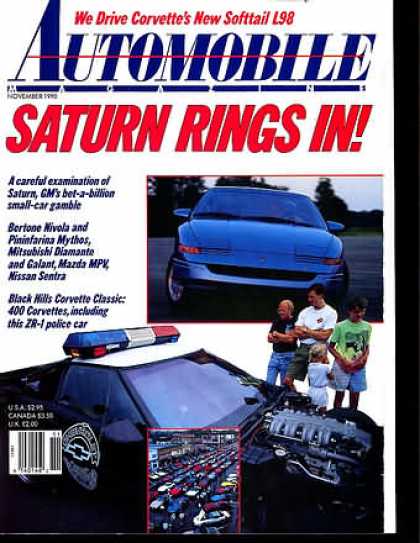 Automobile - November 1990