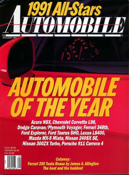 Automobile - January 1991