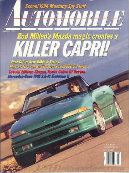 Automobile - March 1991