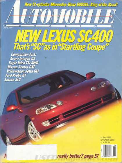 Automobile - June 1991