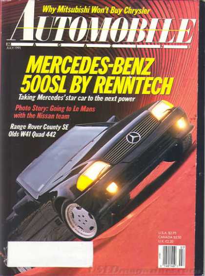 Automobile - July 1991