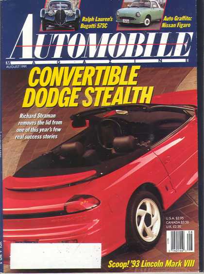 Automobile - August 1991