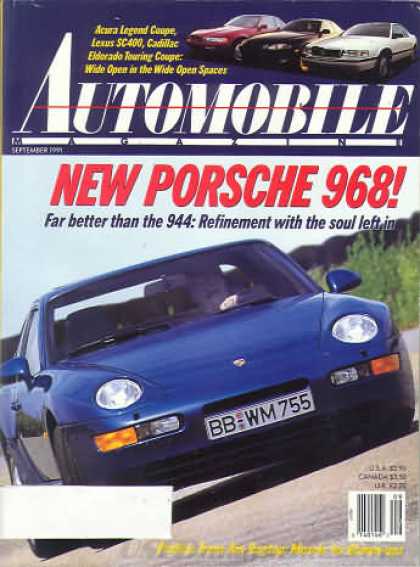 Automobile - September 1991
